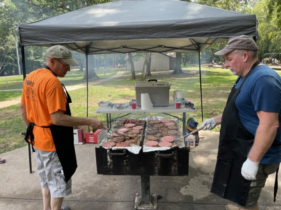 Kenny and Kevin Grilling