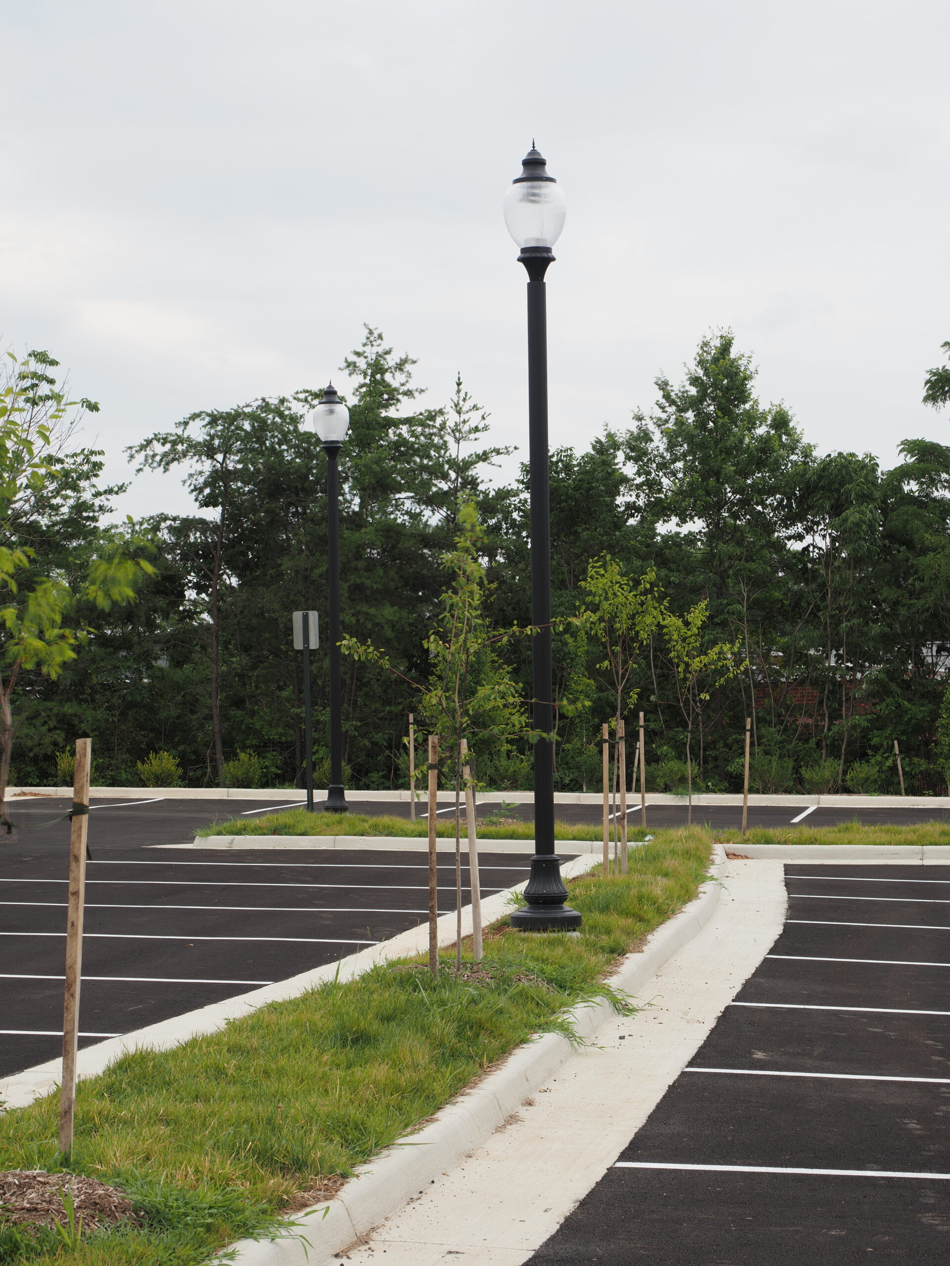 Parking Lot Pole Lights